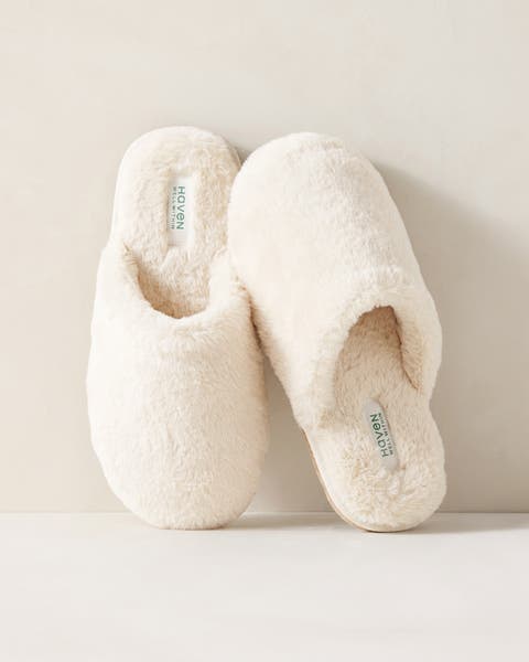 Faux Fur Slippers