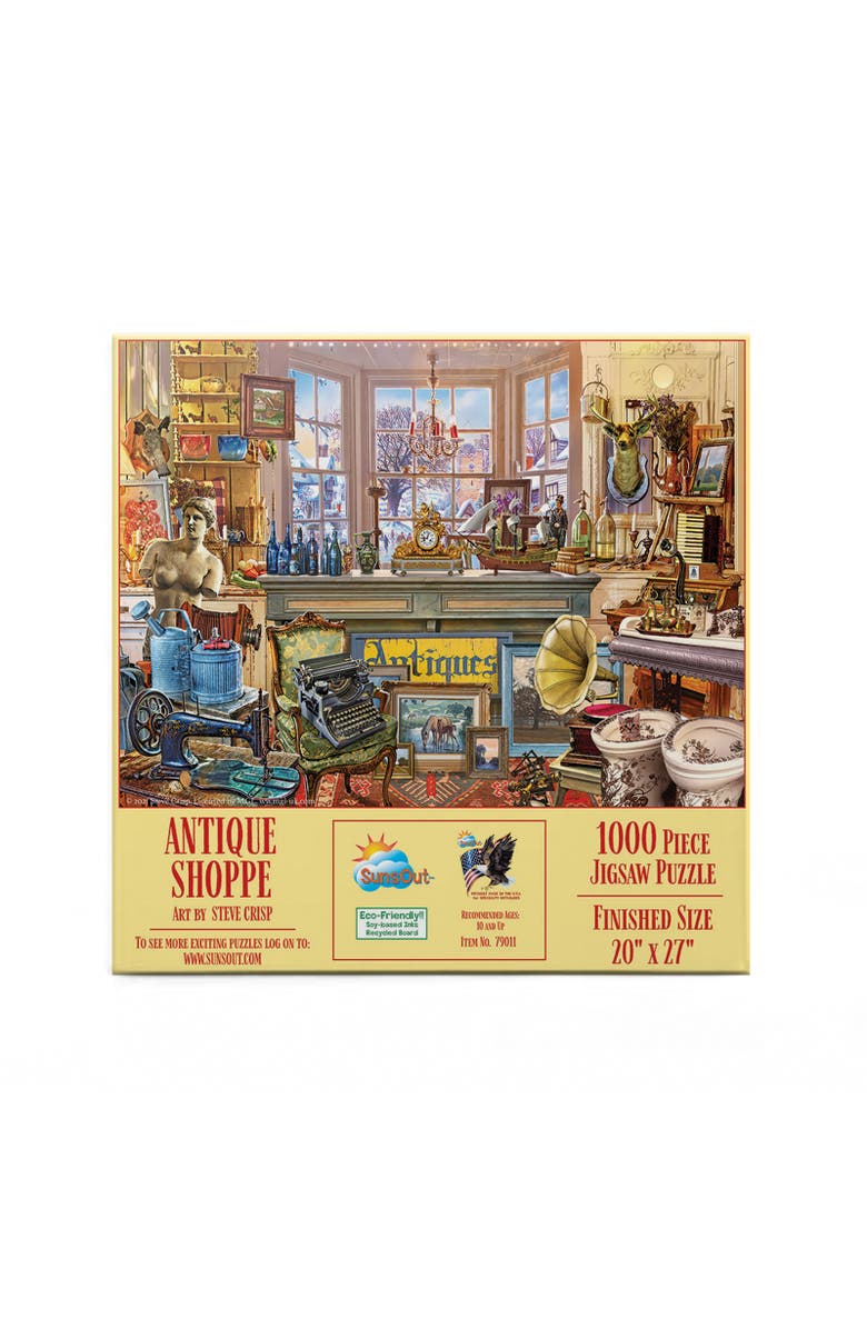 Sunsout Antique Shoppe 1000 piece Jigsaw Puzzle for Adults, Alternate, color, Multicolor