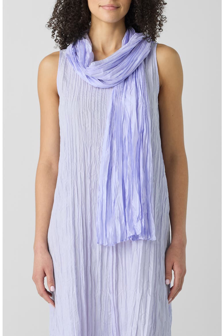 Whisper Crushed Silk Scarf, Main, color, BLFLW