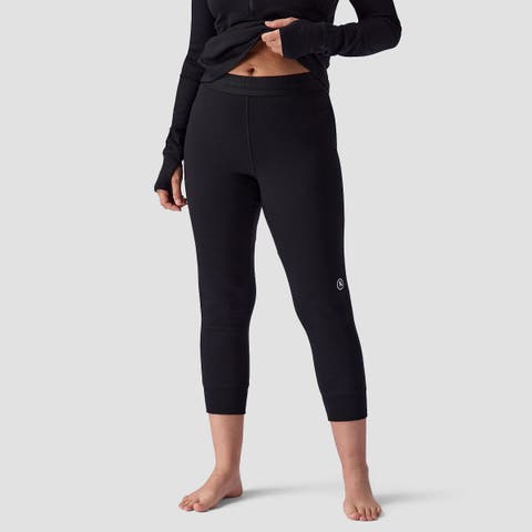 Cedars Rws Merino Mid-Wt Baselayer 3/4 Bottom - Women's