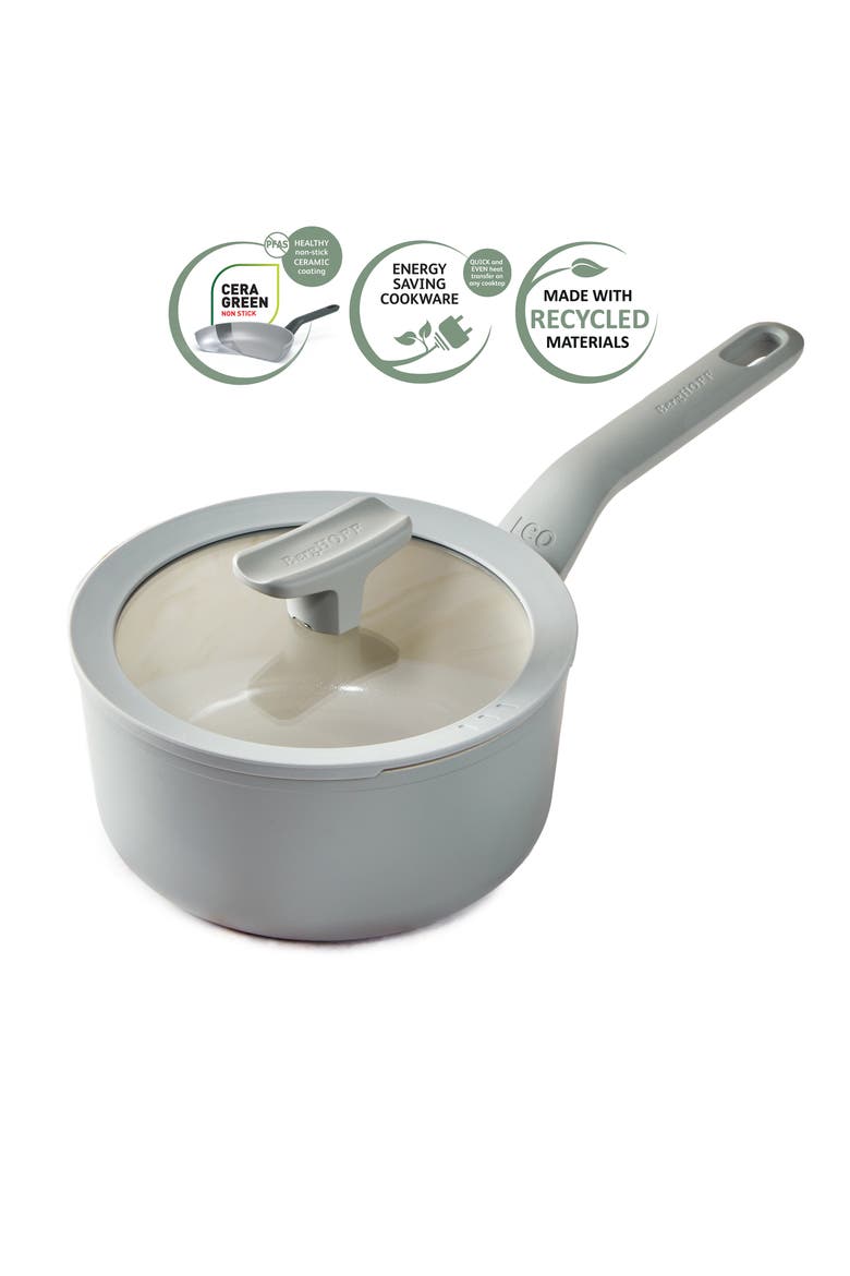 Leo Balance 2-Quart Sauce Pan, Alternate, color, MOON MIST