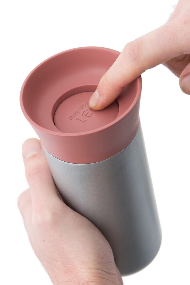 Pink Leo 11.16 oz Thermal Mug, Alternate, color, PINK