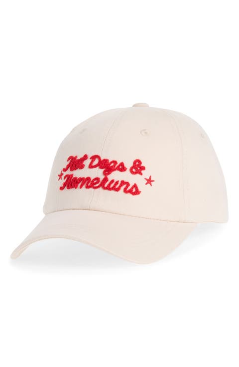 Embroidered Cotton Twill Baseball Cap