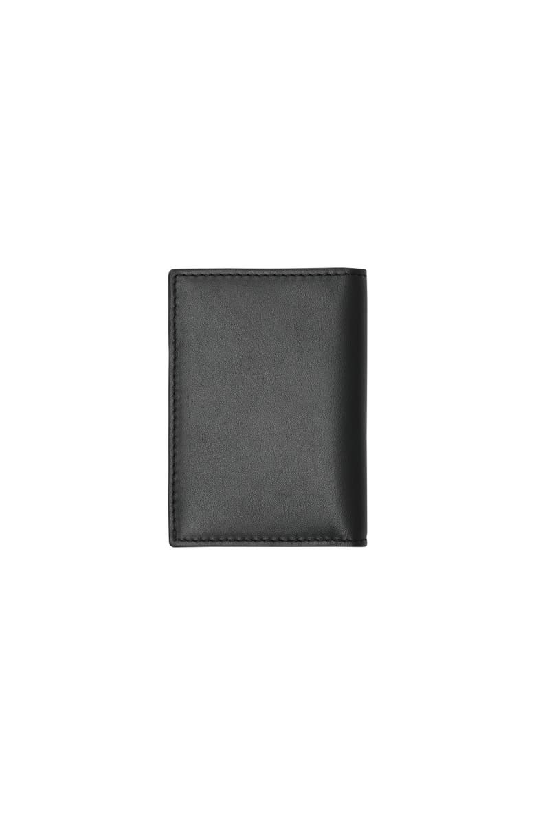 Burberry B Shield Folding Card Case, Alternate, color, 