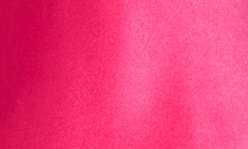 In Bloom By Jonquil Hollie Feather Trim Satin Chemise In Bright Rose