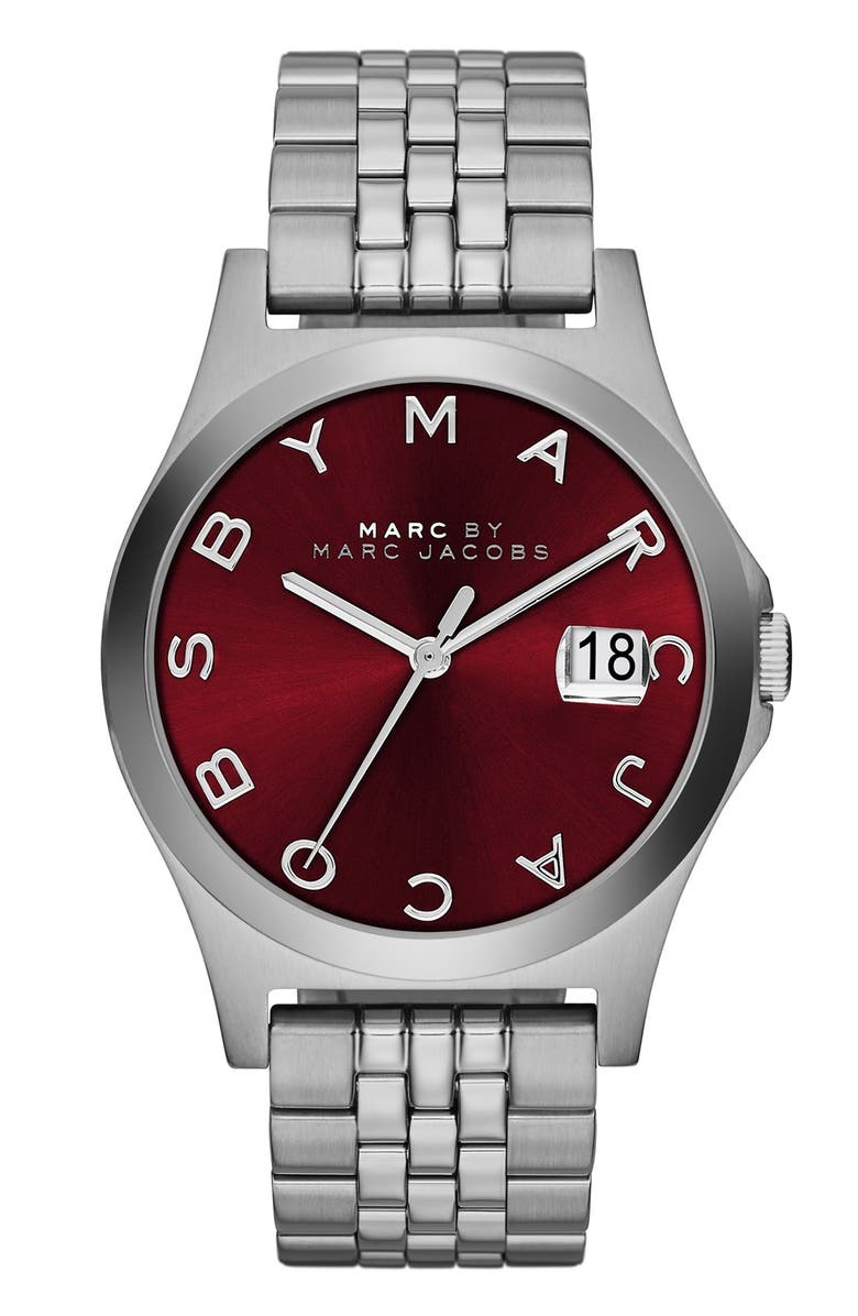 Marc Jacobs 'The Slim' Bracelet Watch, 36mm, Main, color,