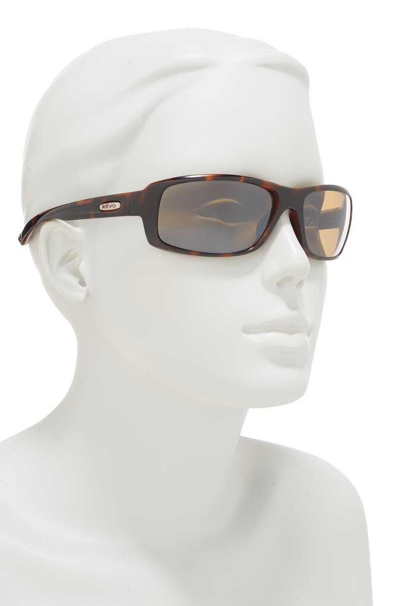 Revo Converge 62mm Rectangle Sunglasses, Alternate, color,
