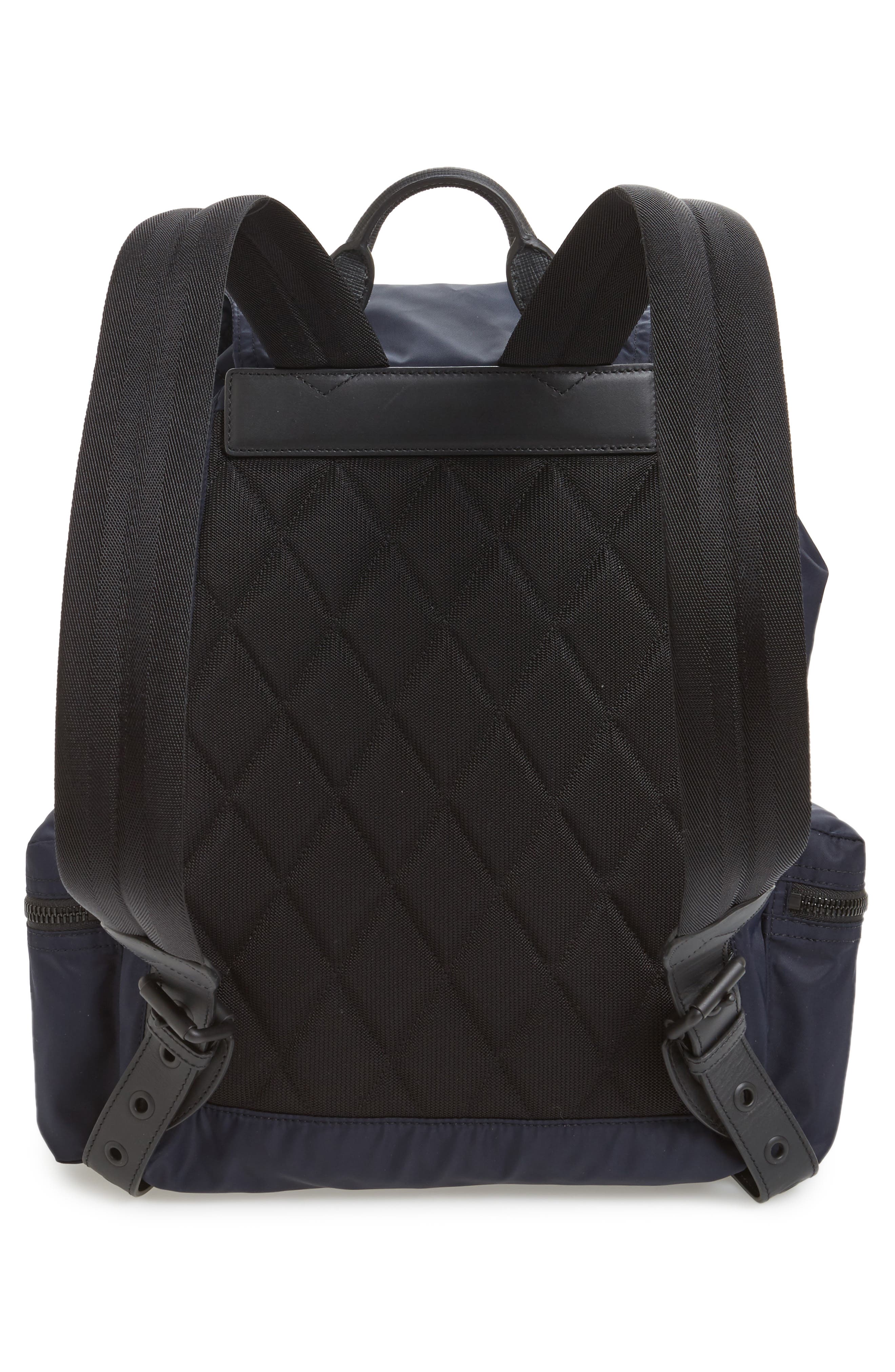 Burberry Nylon Backpack, Alternate, color, 