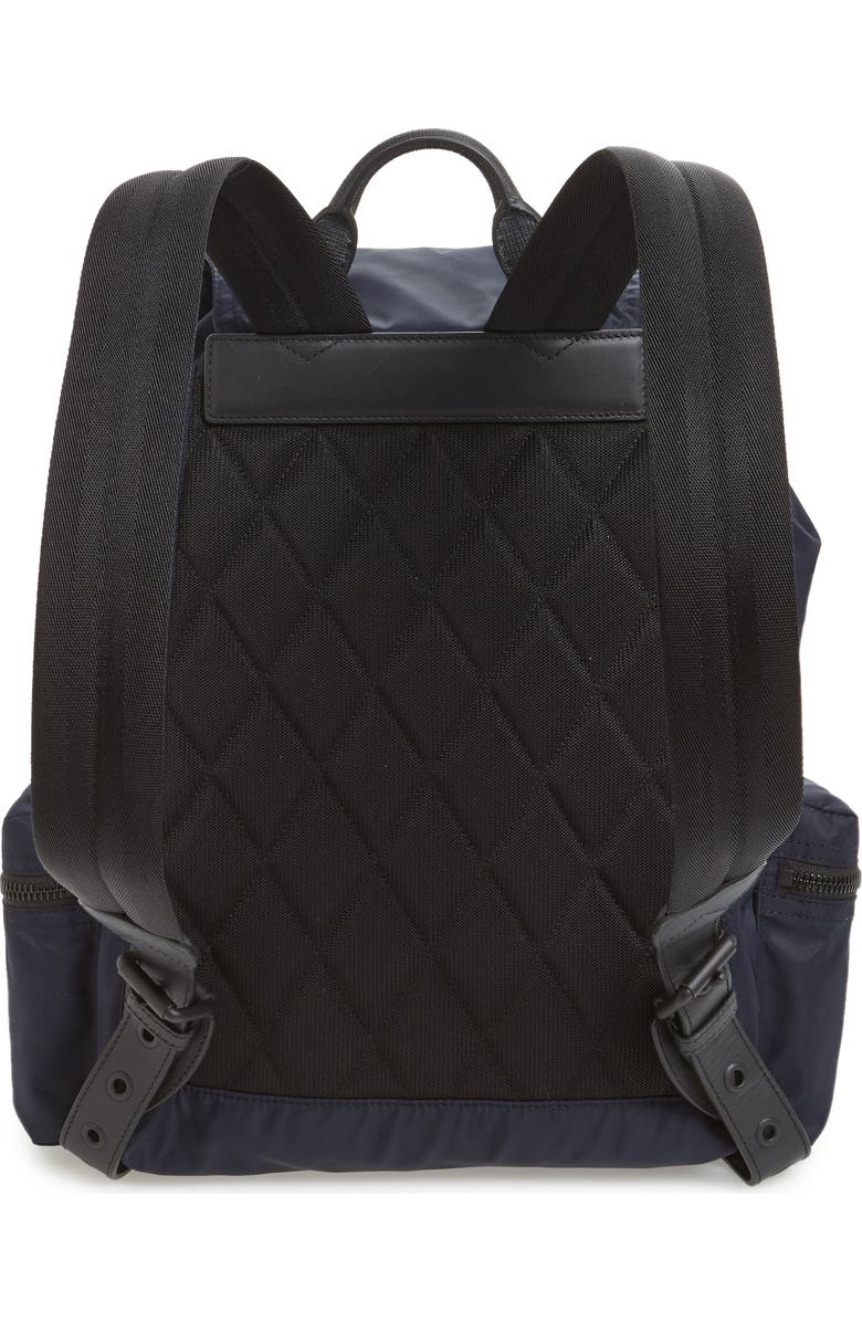 Burberry Nylon Backpack, Alternate, color,