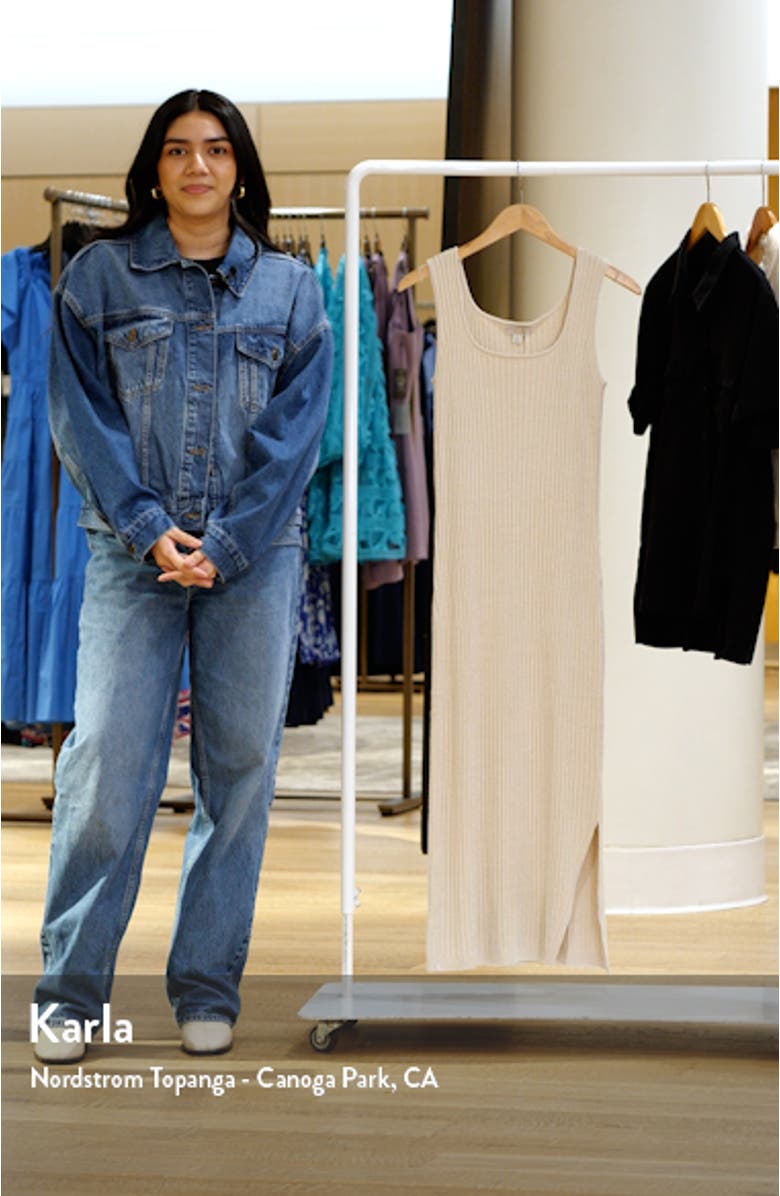 CozyChic<sup>®</sup> Ultra Lite<sup>®</sup> Rib Square Neck Midi Dress, sales video thumbnail