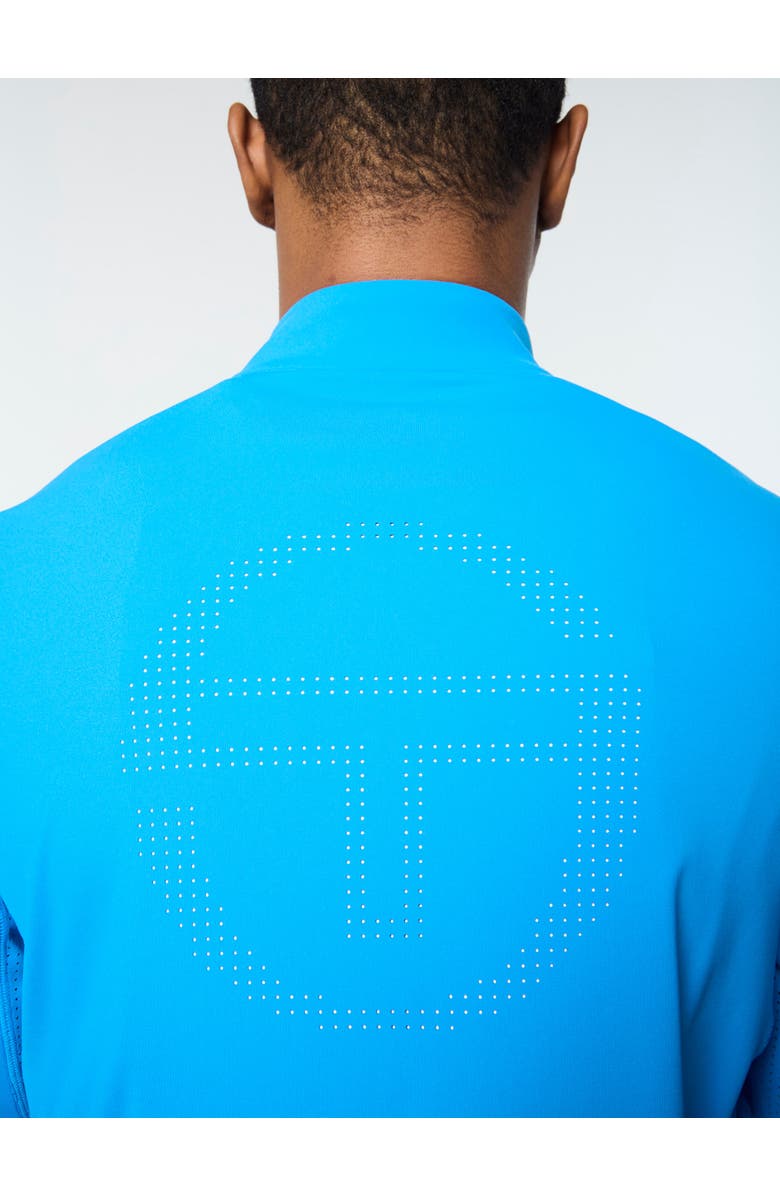 Sergio Tacchini Elio 1/4 Zip Pullover, Alternate, color, French Blue