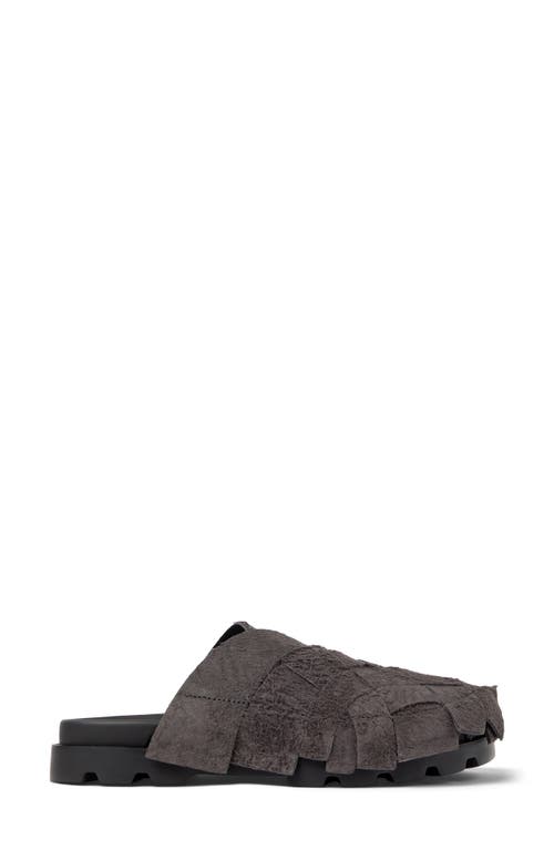 Camperlab Brutus Slide Sandal In Gray