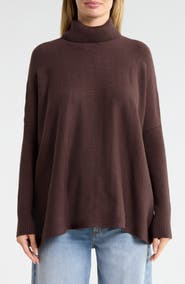 Joseph A Oversized Boxy Turtleneck