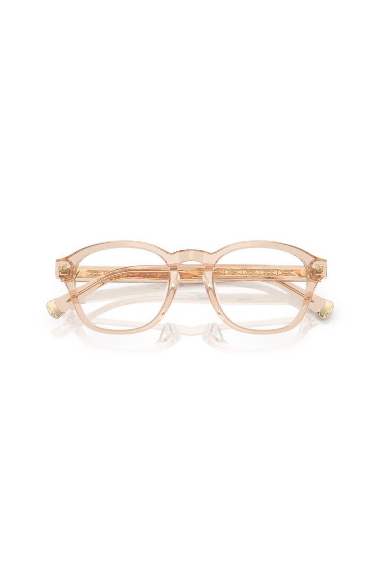 50mm Square optical glasses, Alternate, color, Yellow
