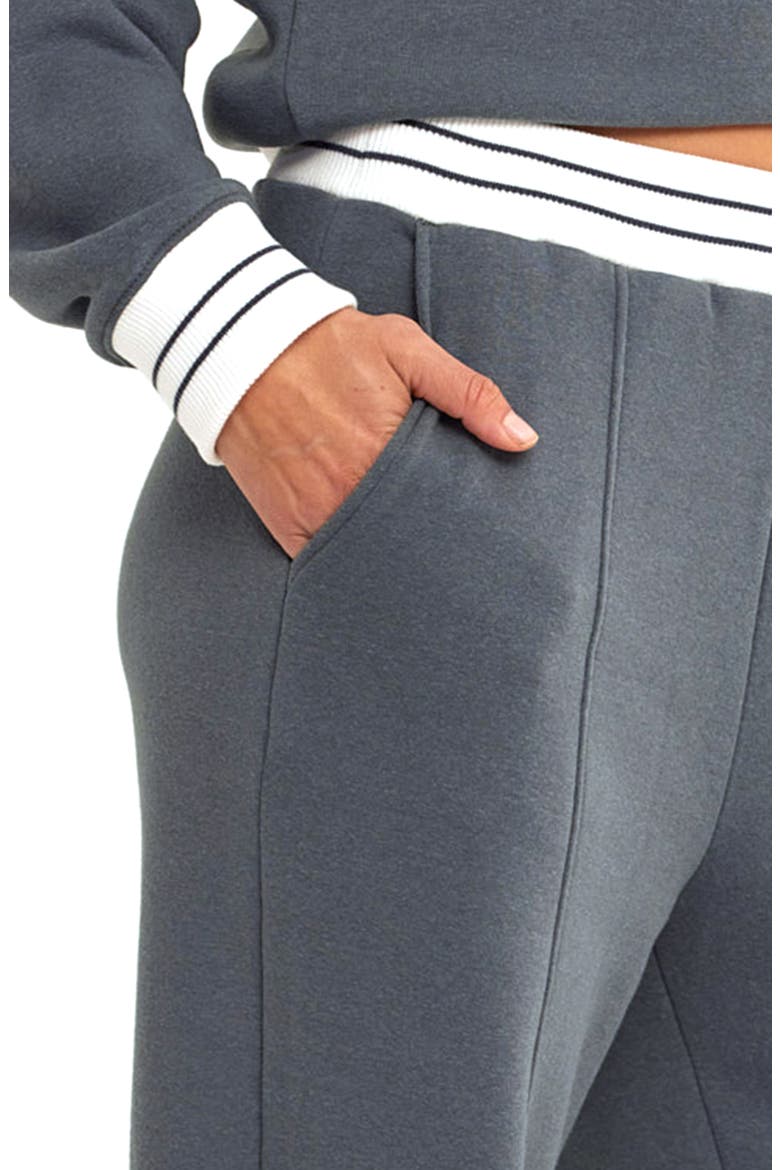 Bellona Triblend Fleece Wide Leg Pants, Alternate, color, RAINDROP / STARGAZER