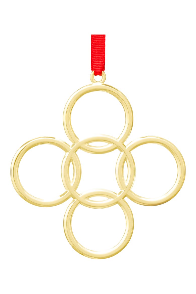 Twelve Days of Christmas Ornament, Main, color, SILVER