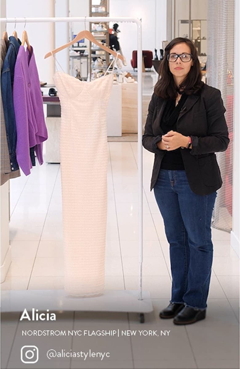 Elinor Lace Body-Con Midi Cocktail Dress, sales video thumbnail