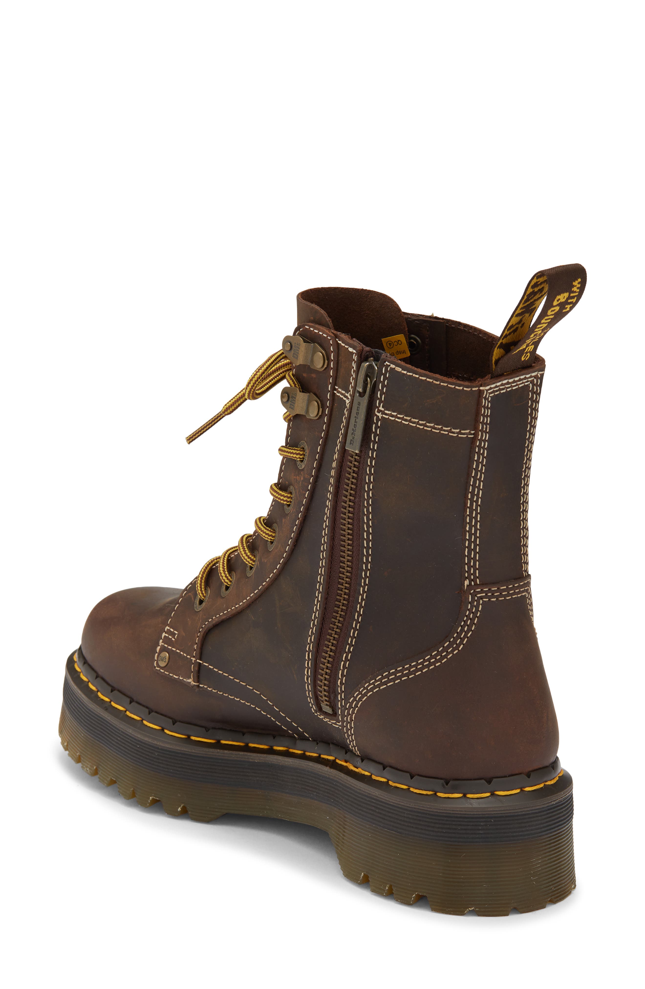 Jadon Platform Boot, Alternate, color, GAUCHO