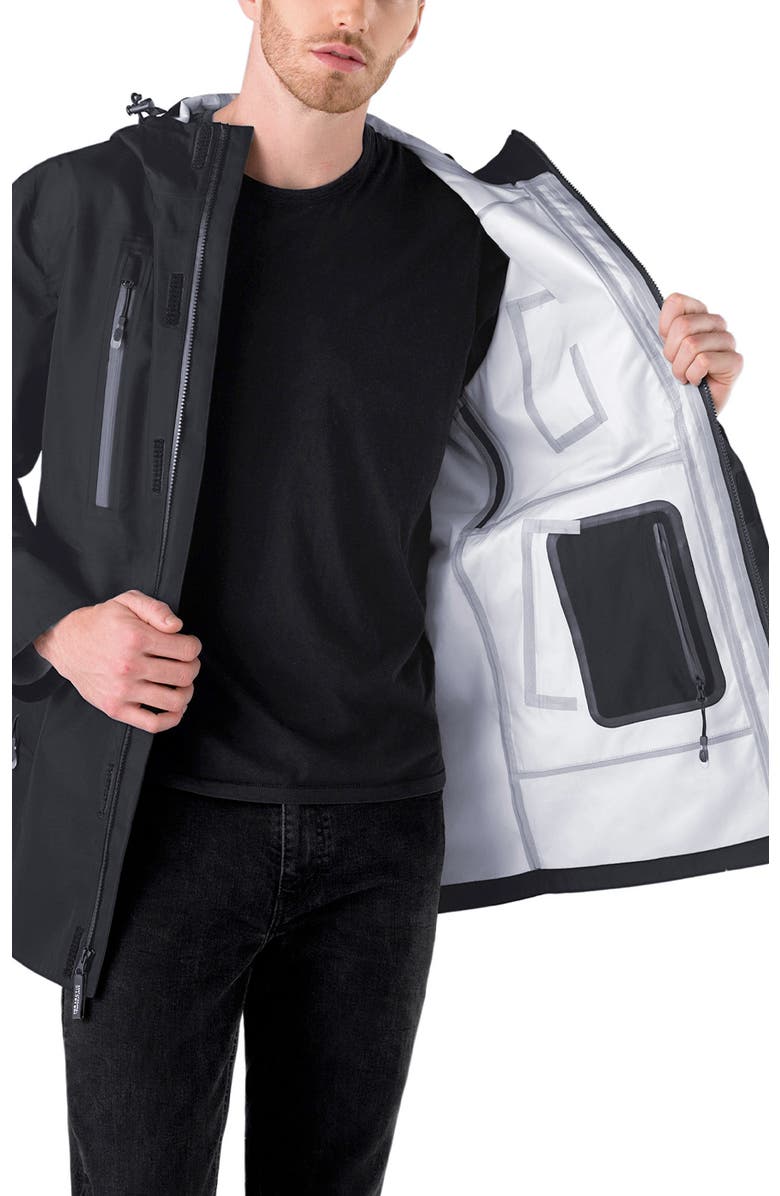 Triple F.A.T. Goose Valen Men
s Rain jacket, Alternate, color, Black