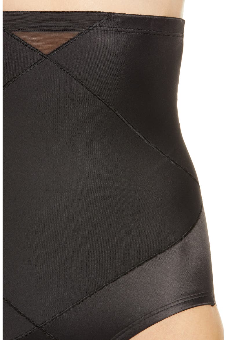 Tummy Tuck High Waist Brief Shaper, Alternate, color, BLACK