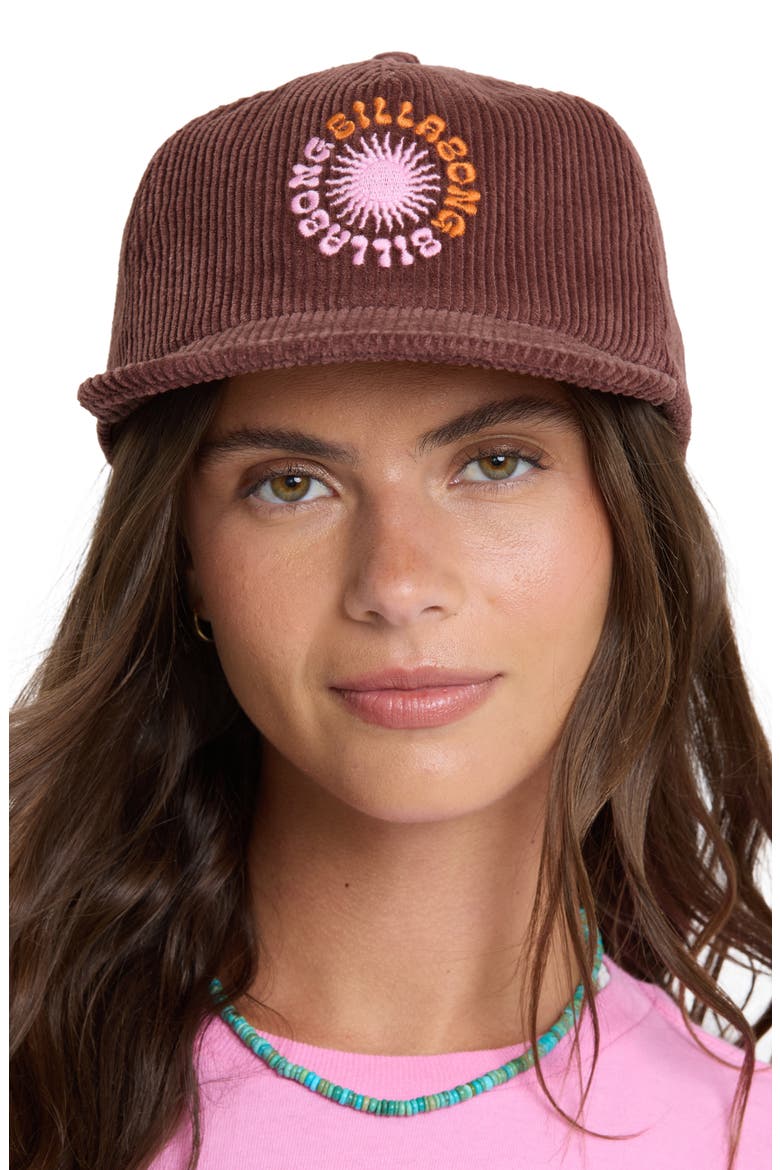Grandpa Corduroy Baseball Cap, Alternate, color, ESPRESSO