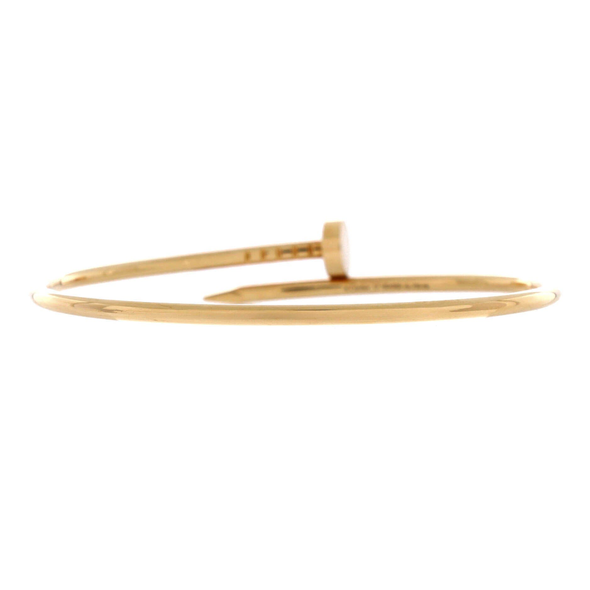 Juste un Clou Bracelet 18K Yellow Gold Small, Alternate, color, Metallic Gold