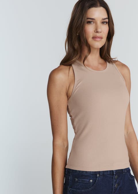 Modal Ribbed Crew Tank