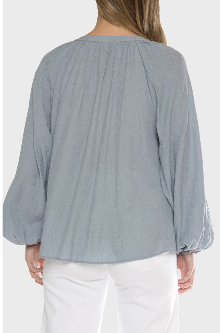 Dawson Tie Top, Alternate, color, DUSTY BLUE
