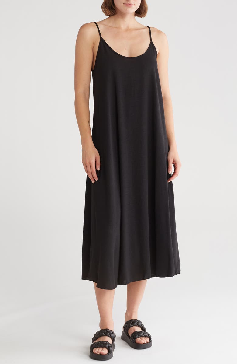 TASH AND SOPHIE Airflow Midi Dress, Main, color,