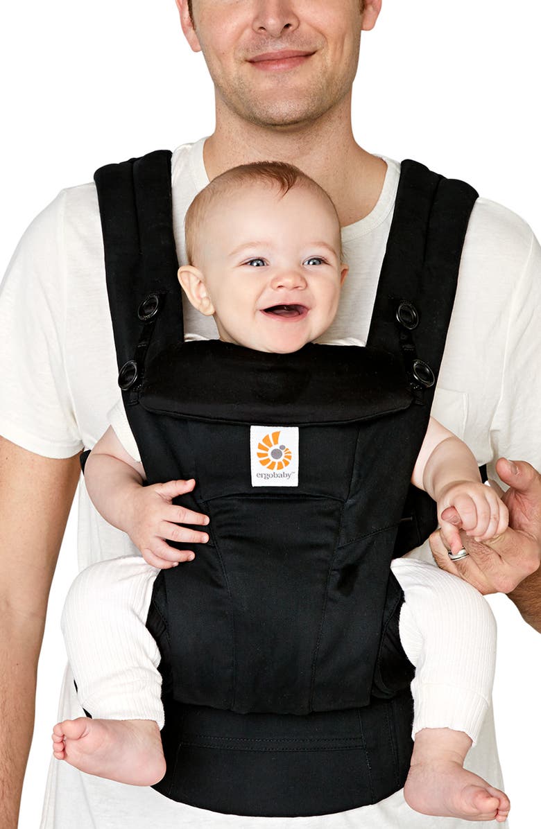 ERGObaby Omni Dream Baby Carrier, Alternate, color, Onyx Black