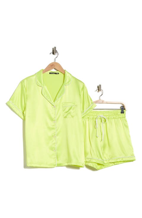 Dixie Satin Shorts Pajamas