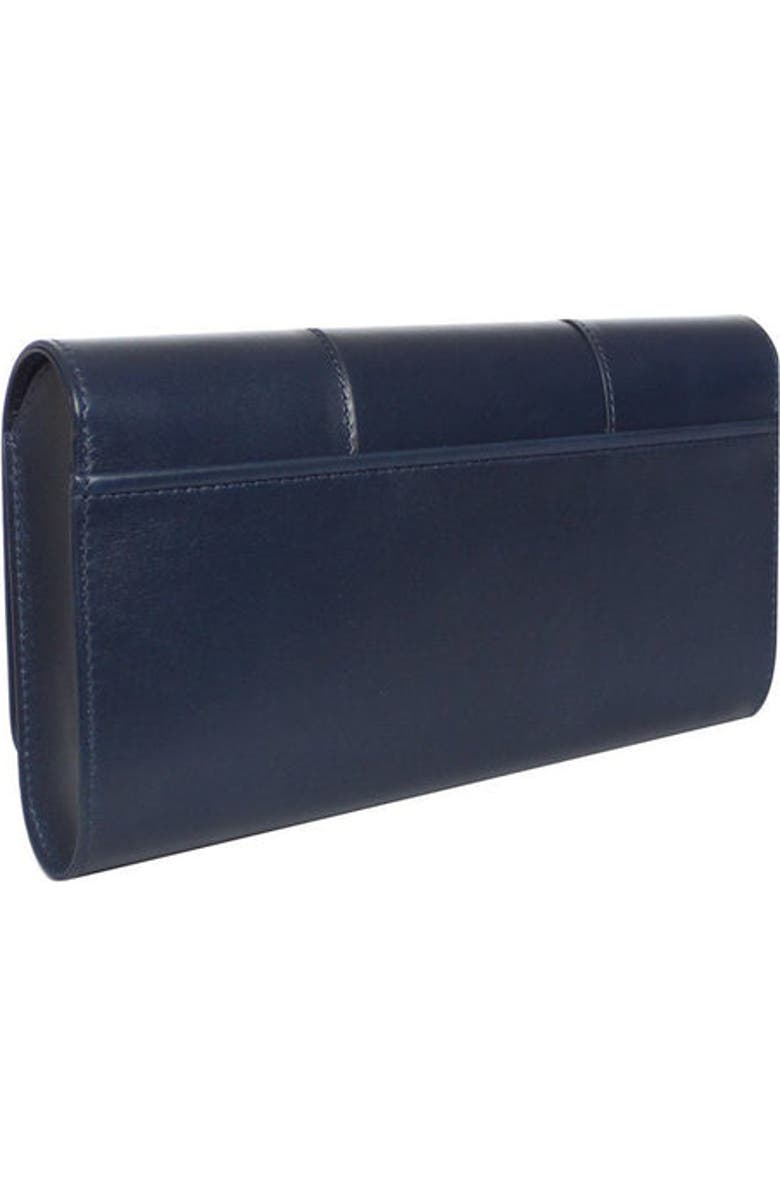 PERRIN PARIS La Croisette Strass Clutch, Alternate, color, Navy