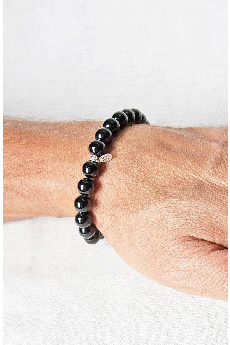Tourmaline Energy Bracelet, Alternate, color, Black Tourmaline