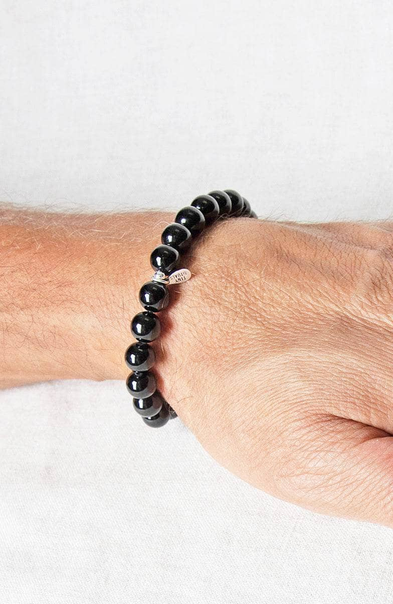 Tiny Rituals Tourmaline Energy Bracelet, Alternate, color, Black Tourmaline