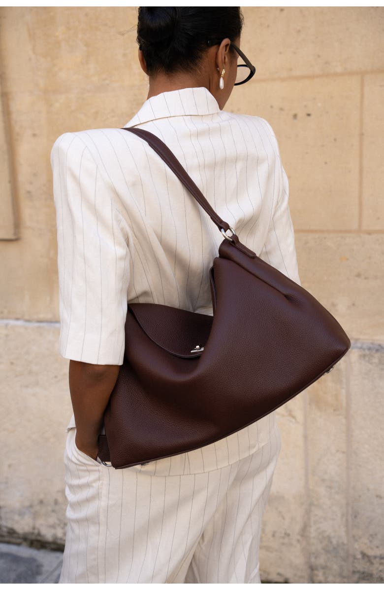 81031540 Zephyr Grande Handbag, Alternate, color, Brown