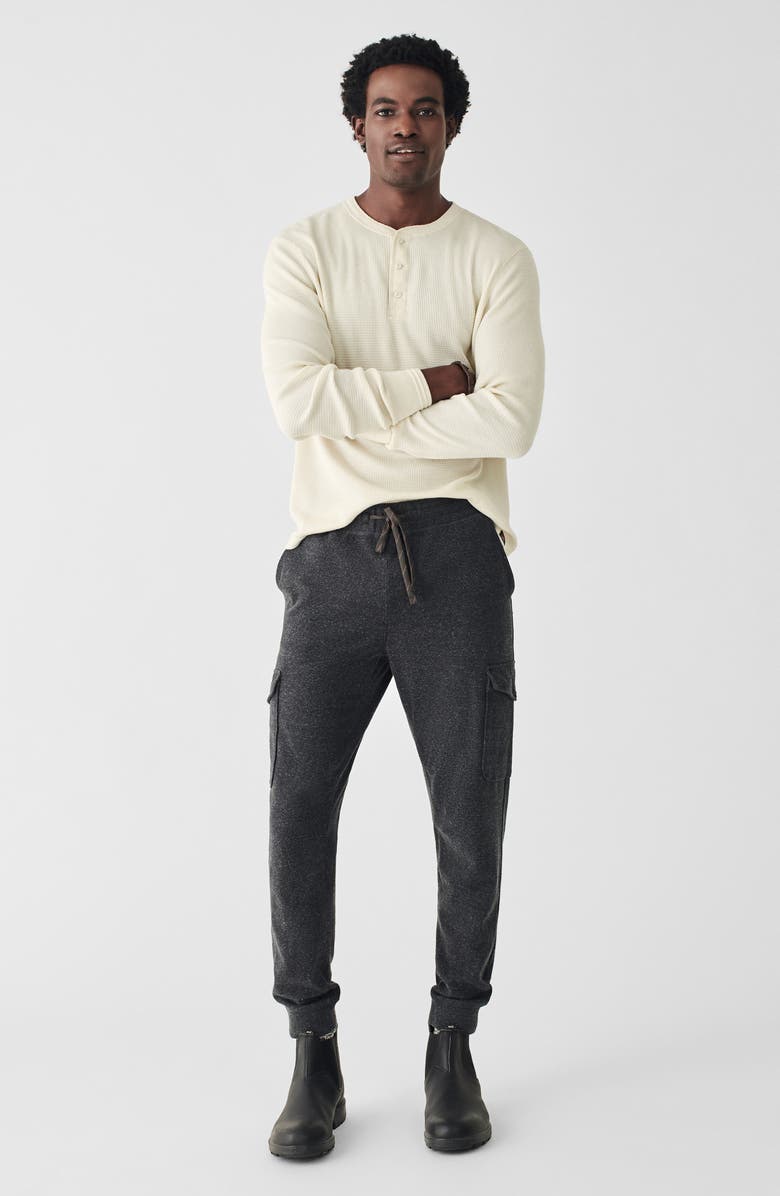 Faherty Knit Alpine Cargo Jogger Pants, Alternate, color,