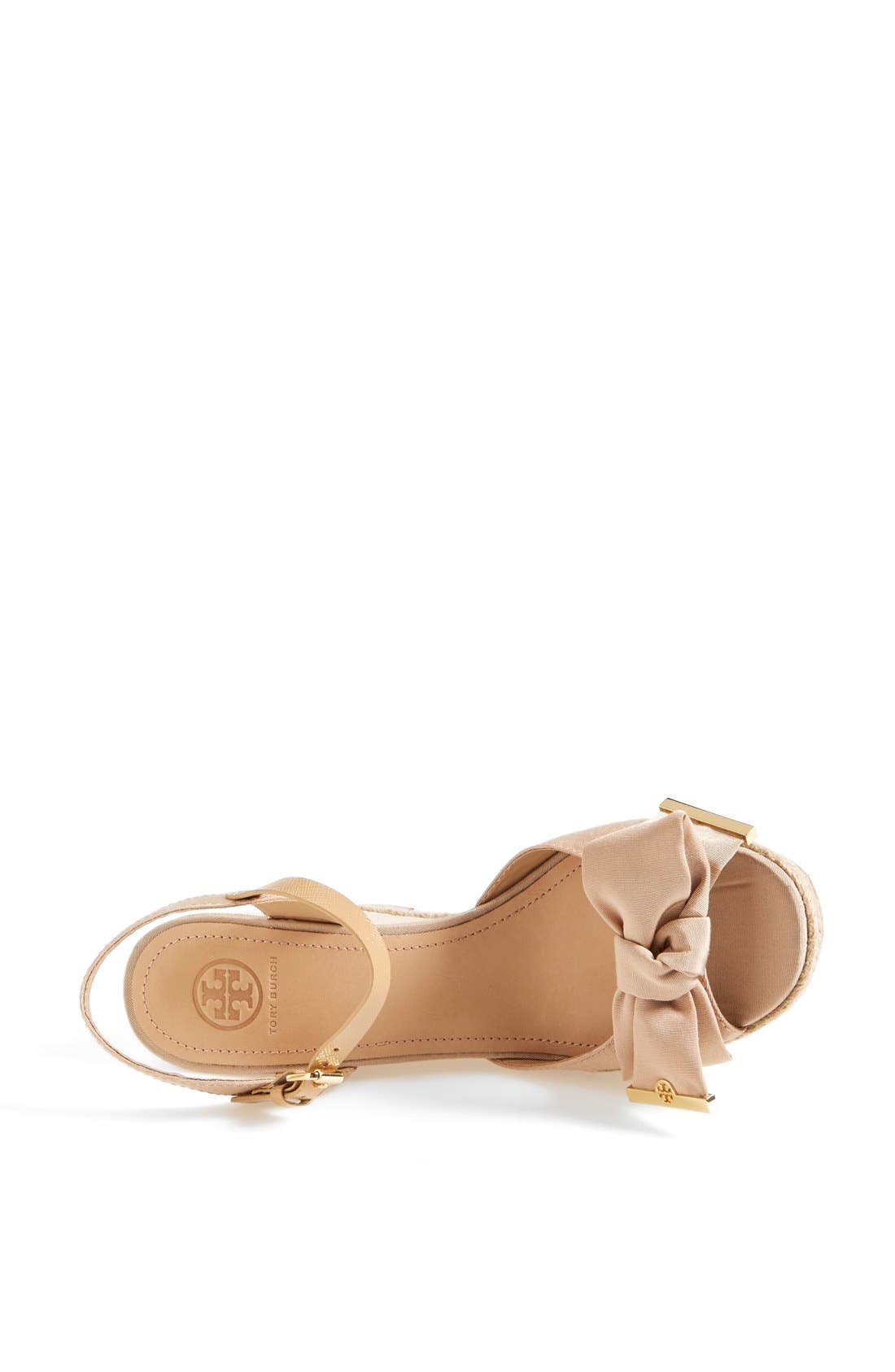 Tory Burch 'Penny' Wedge Sandal, Alternate, color, 