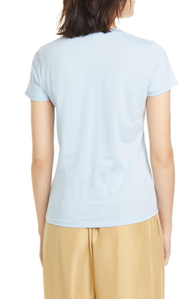 Vince Essential Pima Cotton Crewneck Tee, Alternate, color,