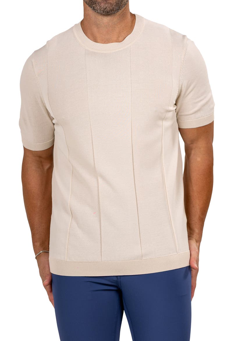 Marthy White Crewneck, Alternate, color, BEIGE