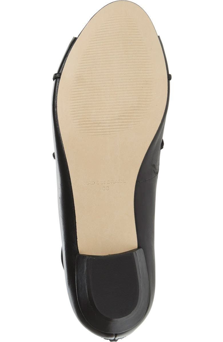 Seychelles SEY Collection 'Enamour' Open Toe Ghillie Flat, Alternate, color,