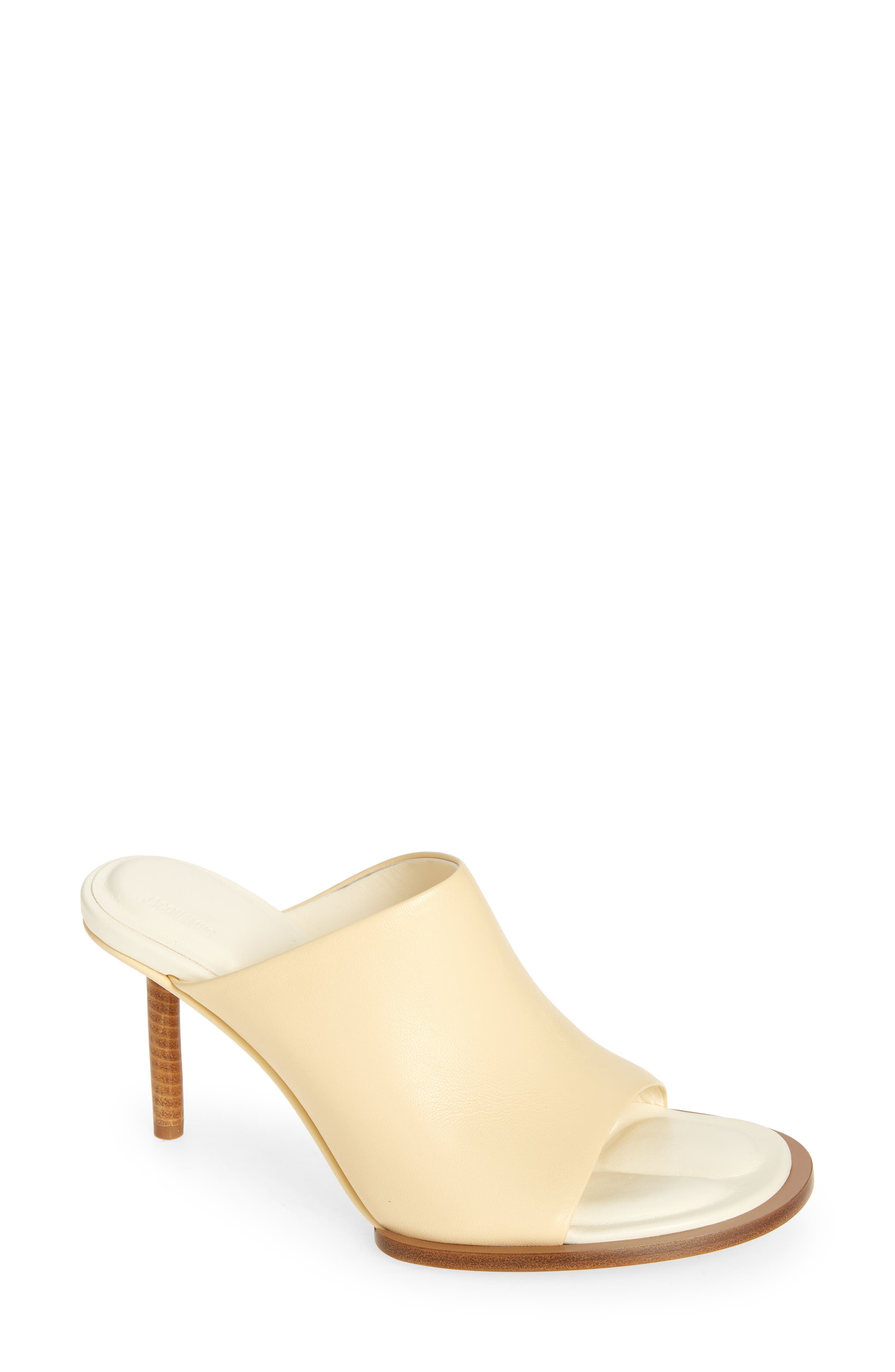 Jacquemus Mismatched Slide Sandal, Main, color, 