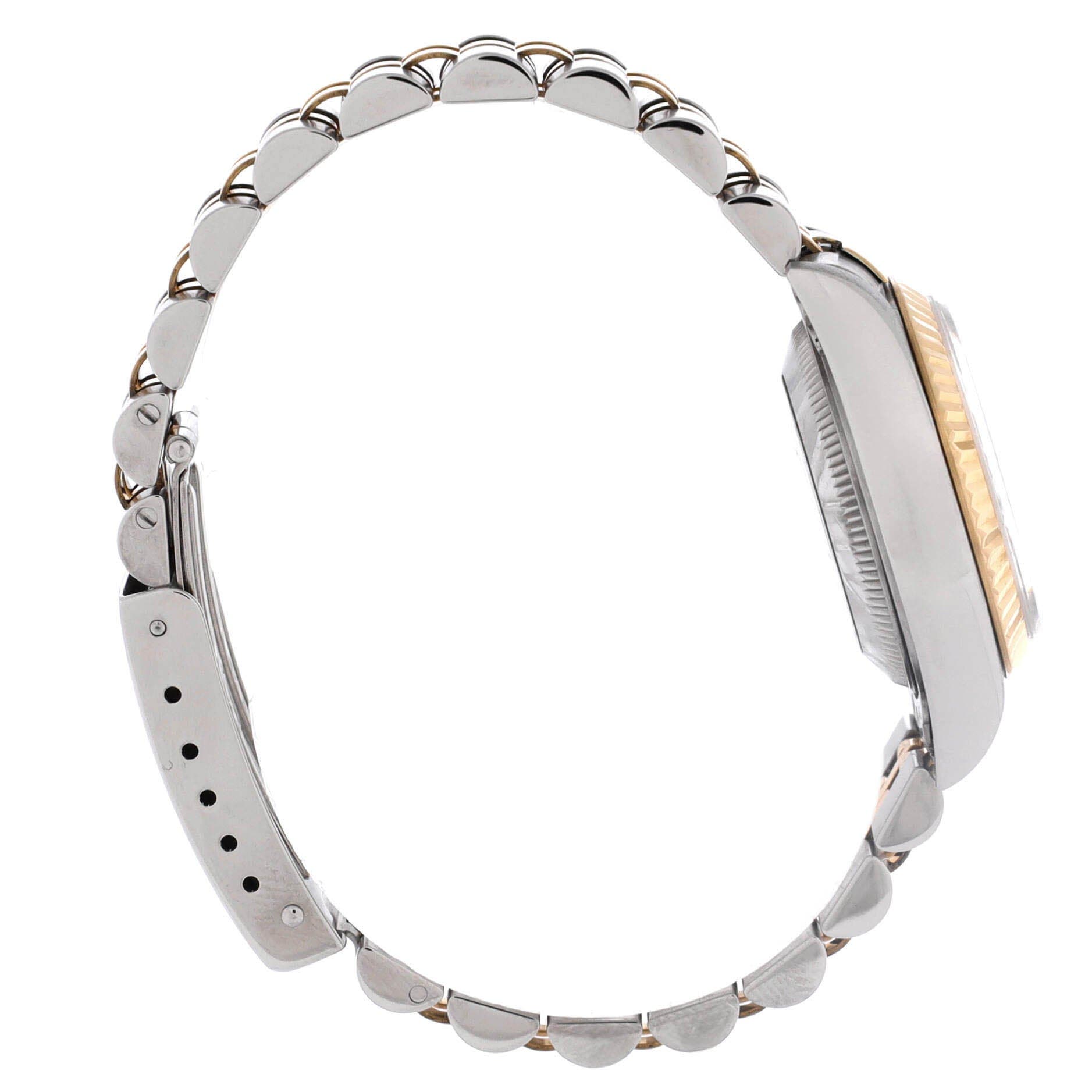 Oyster Perpetual Datejust Automatic Watch Stainless Steel and Yellow Gold 26, Alternate, color, Metallic Silver