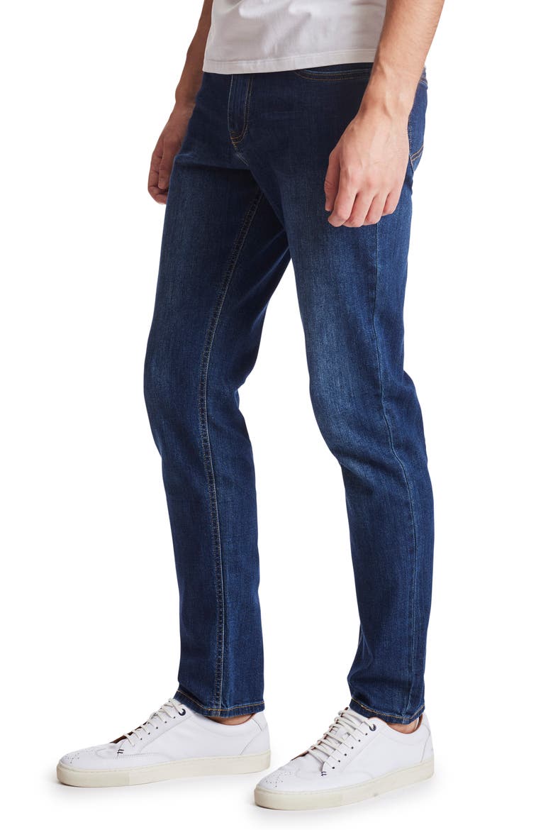 Rebel Skinny Jeans, Alternate, color, DARK BLUE