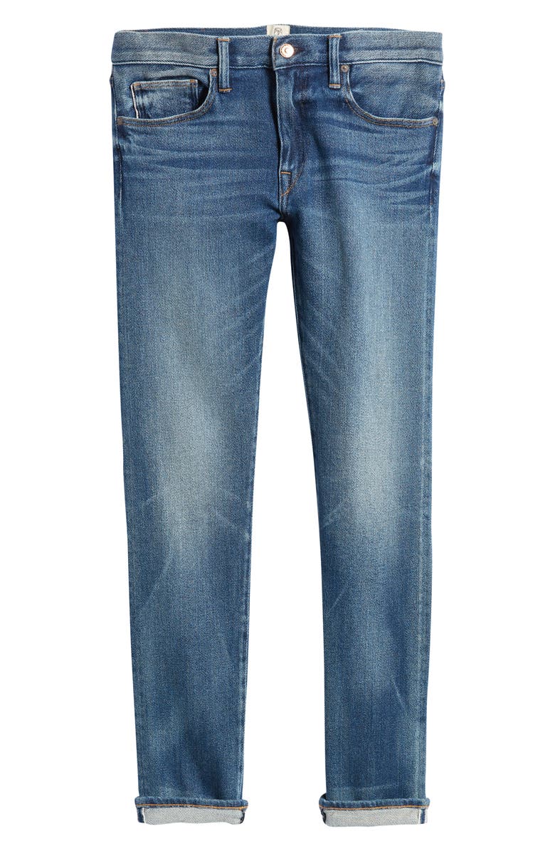 HIROSHI KATO The Pen Slim 11.5-Ounce Stretch Selvedge Jeans, Alternate, color,