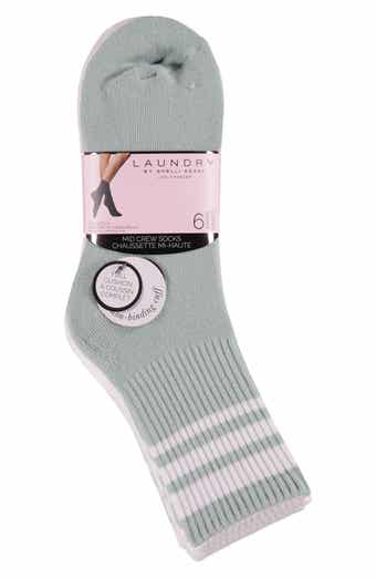 Laundry by Shelli Segal 6-Pack Full Cushion Crew Socks