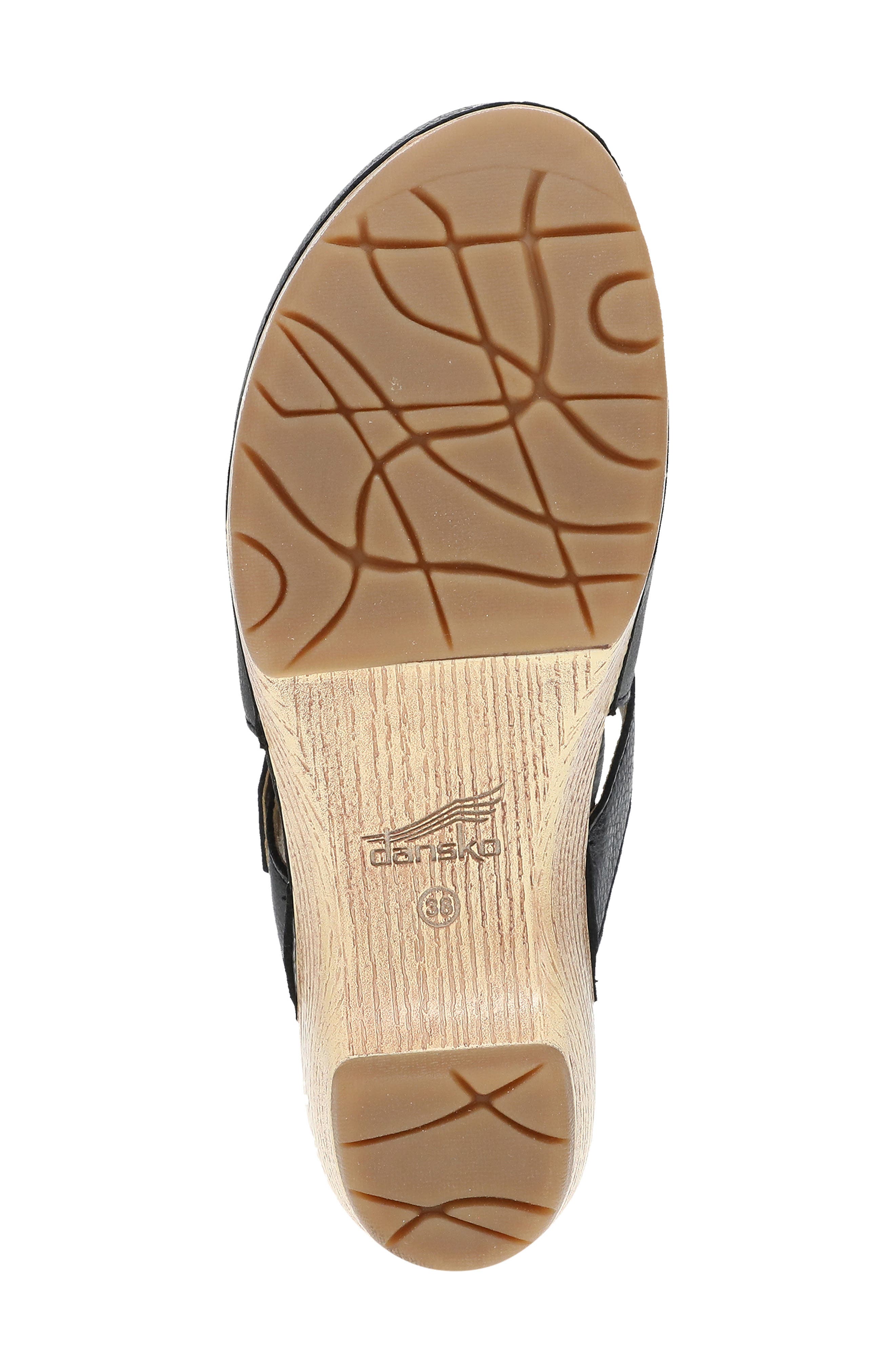 Dansko Leandra Clog, Alternate, color, Black