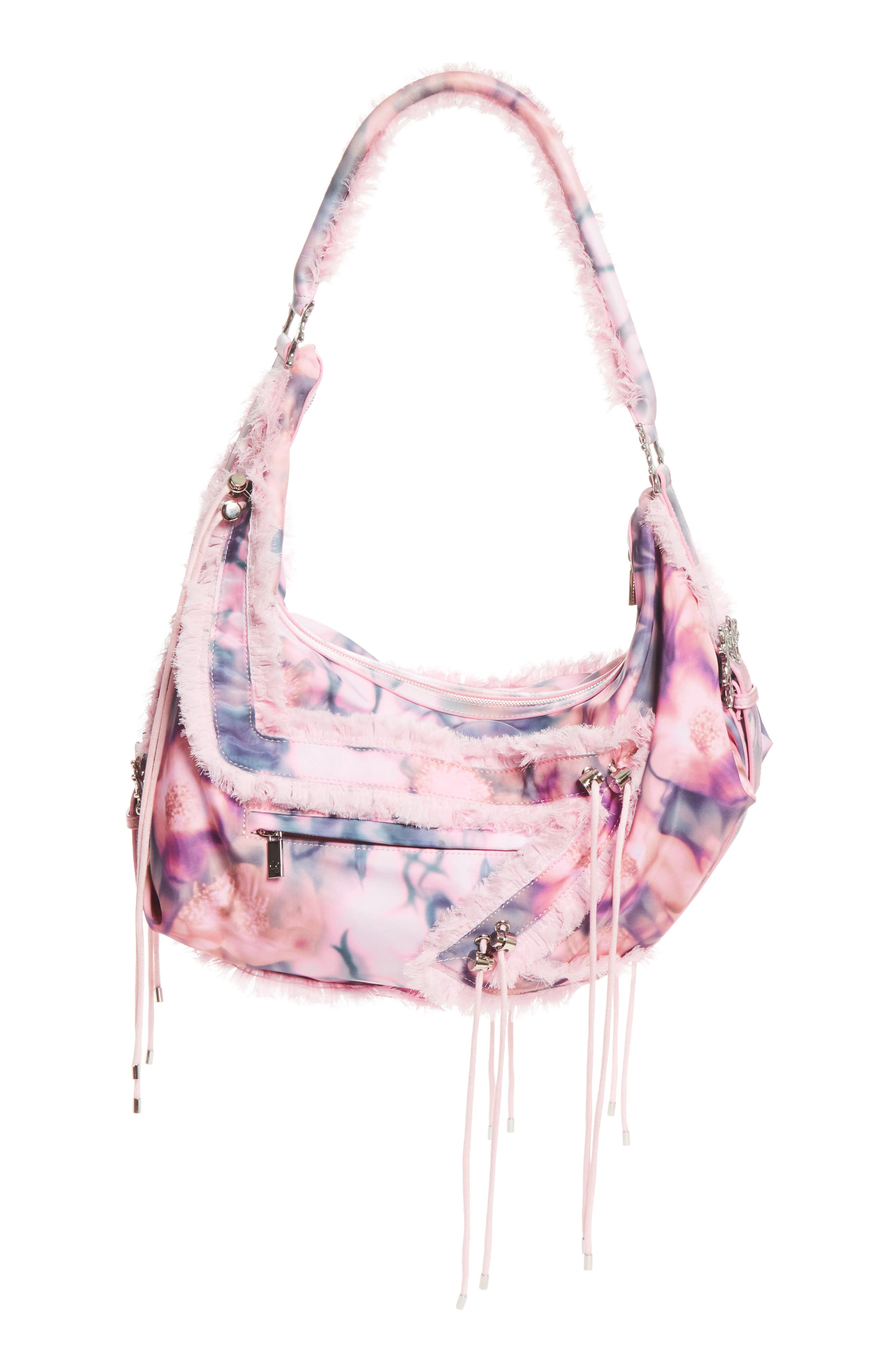 x Collina Strada Star Mushy Bag, Alternate, color, PINK BARBED FLORAL