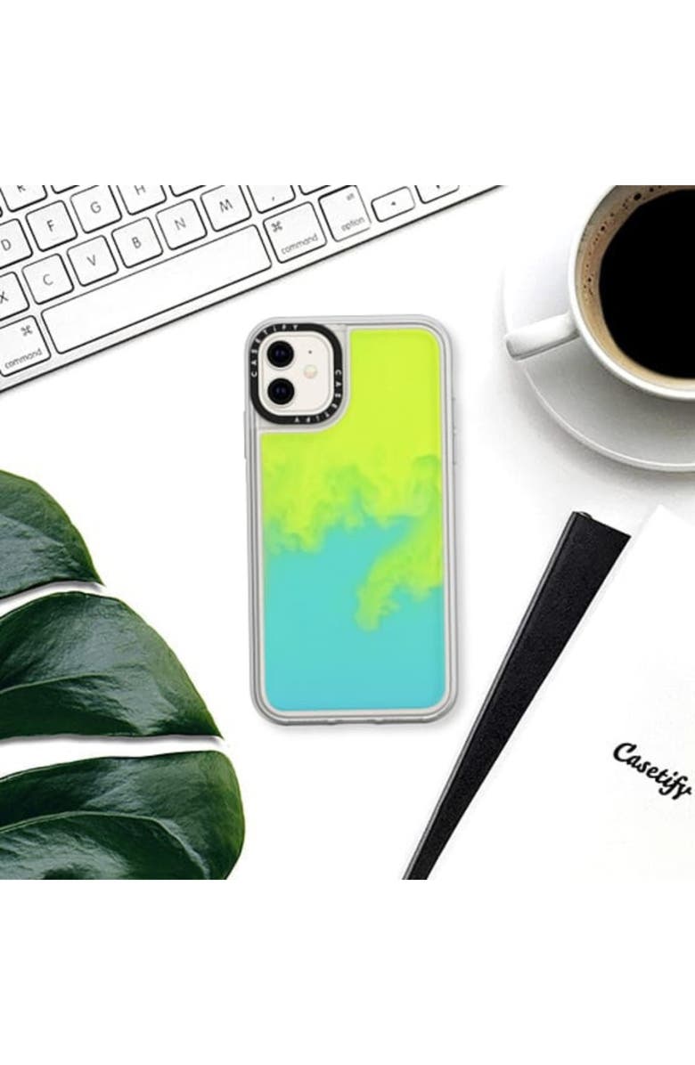 CASETiFY Neon Sand iPhone 11/11 Pro Case, Alternate, color, 