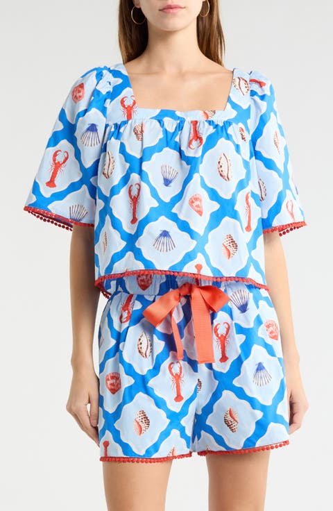 Lobster Bay Durmy Cotton Top