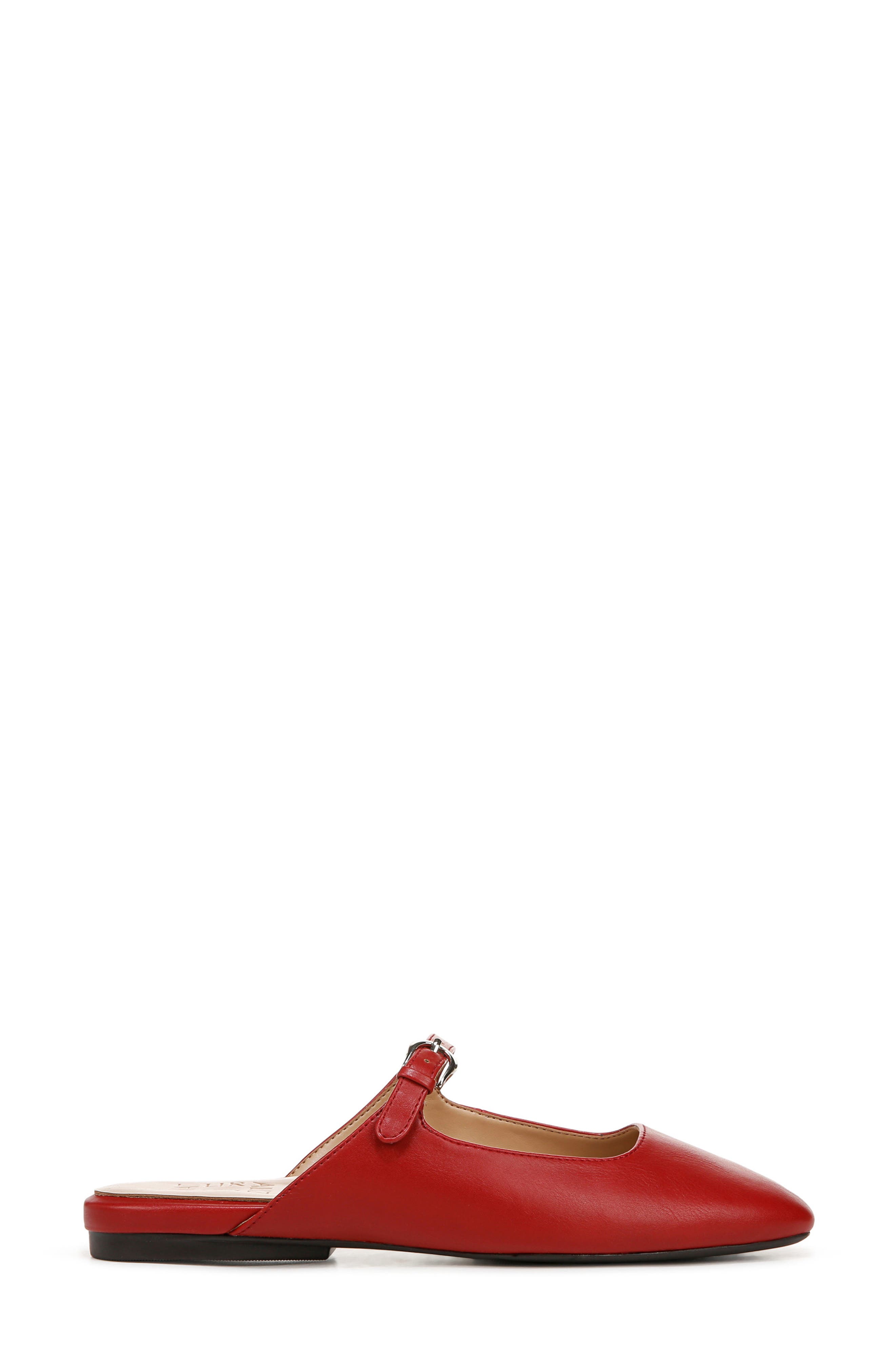 Apple Mary Jane Mule, Alternate, color, RED